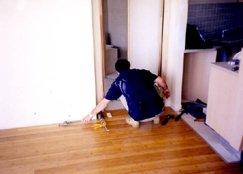 Brisbane Gallery Timber Flooring Wood Flooring worker